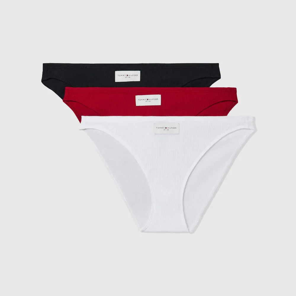 3 Pack Rib Bikini Bottom - Multi