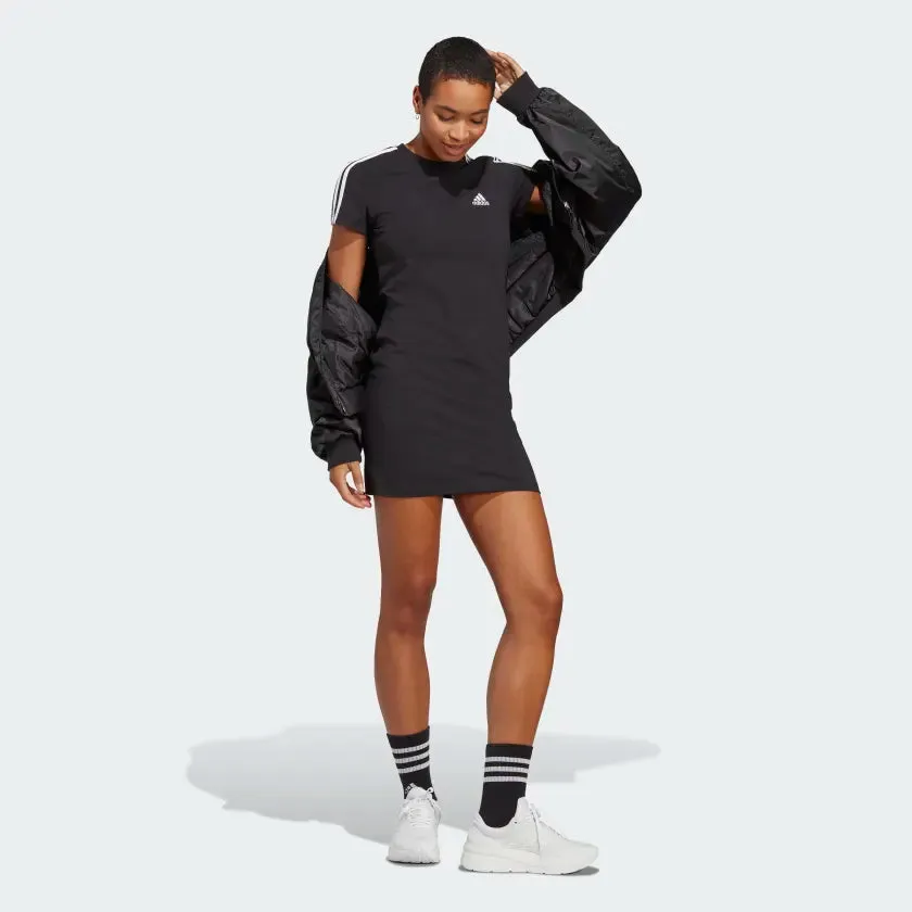 ADIDAS ESSENTIALS 3-STRIPES TEE DRESS - IC8785