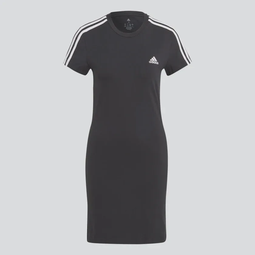 ADIDAS ESSENTIALS 3-STRIPES TEE DRESS - IC8785