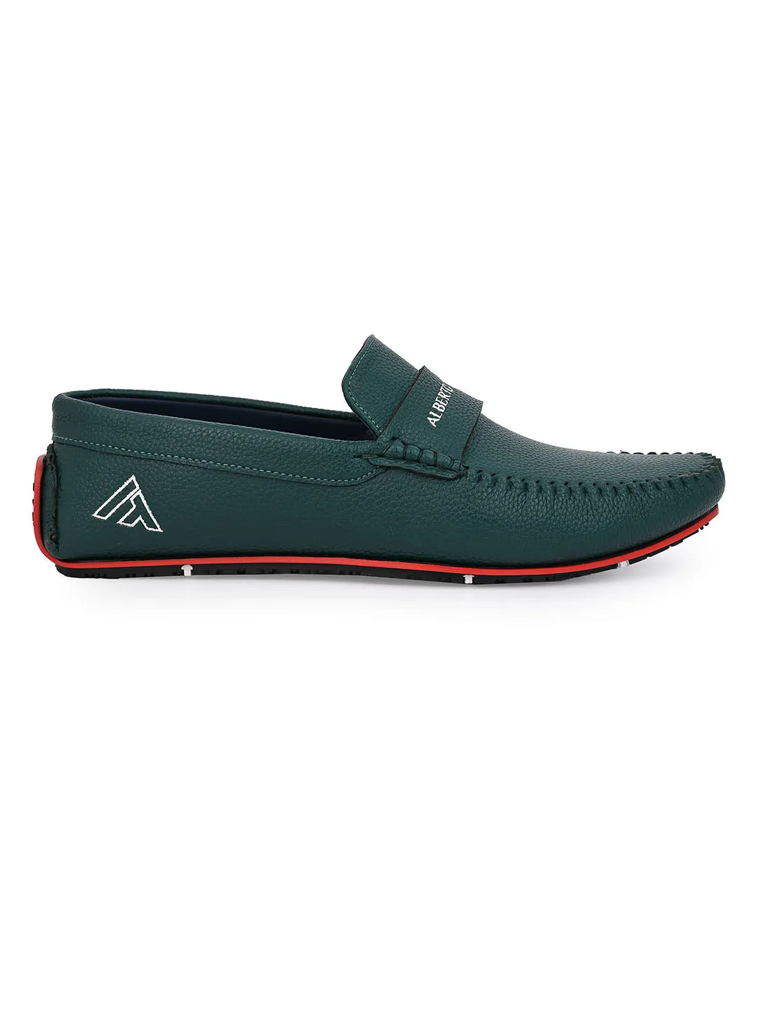 Alberto Torresi Branded Silicon Sole Loafer