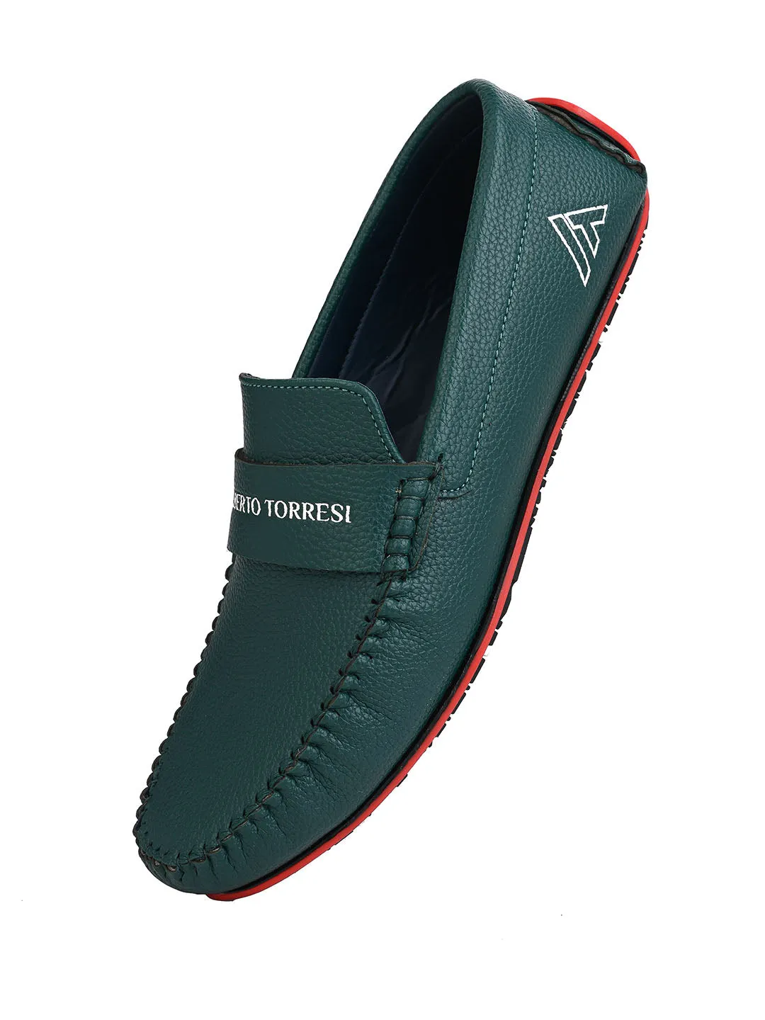 Alberto Torresi Branded Silicon Sole Loafer