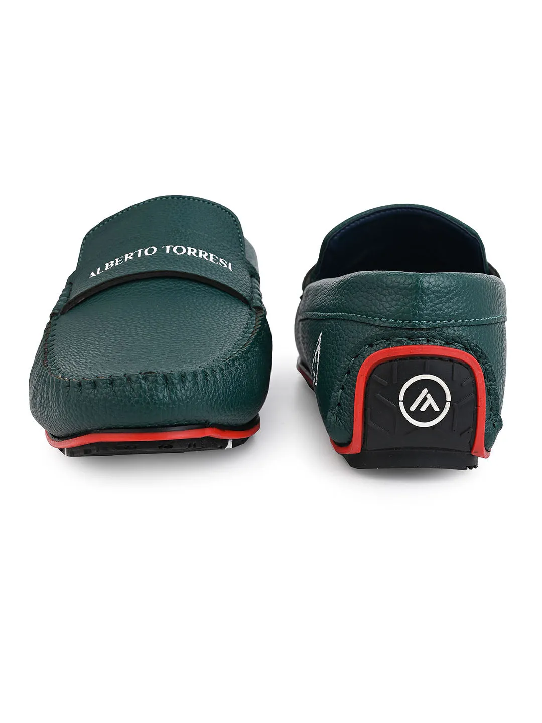 Alberto Torresi Branded Silicon Sole Loafer