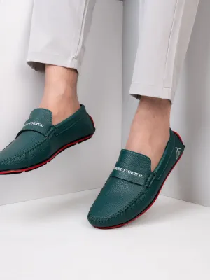Alberto Torresi Branded Silicon Sole Loafer