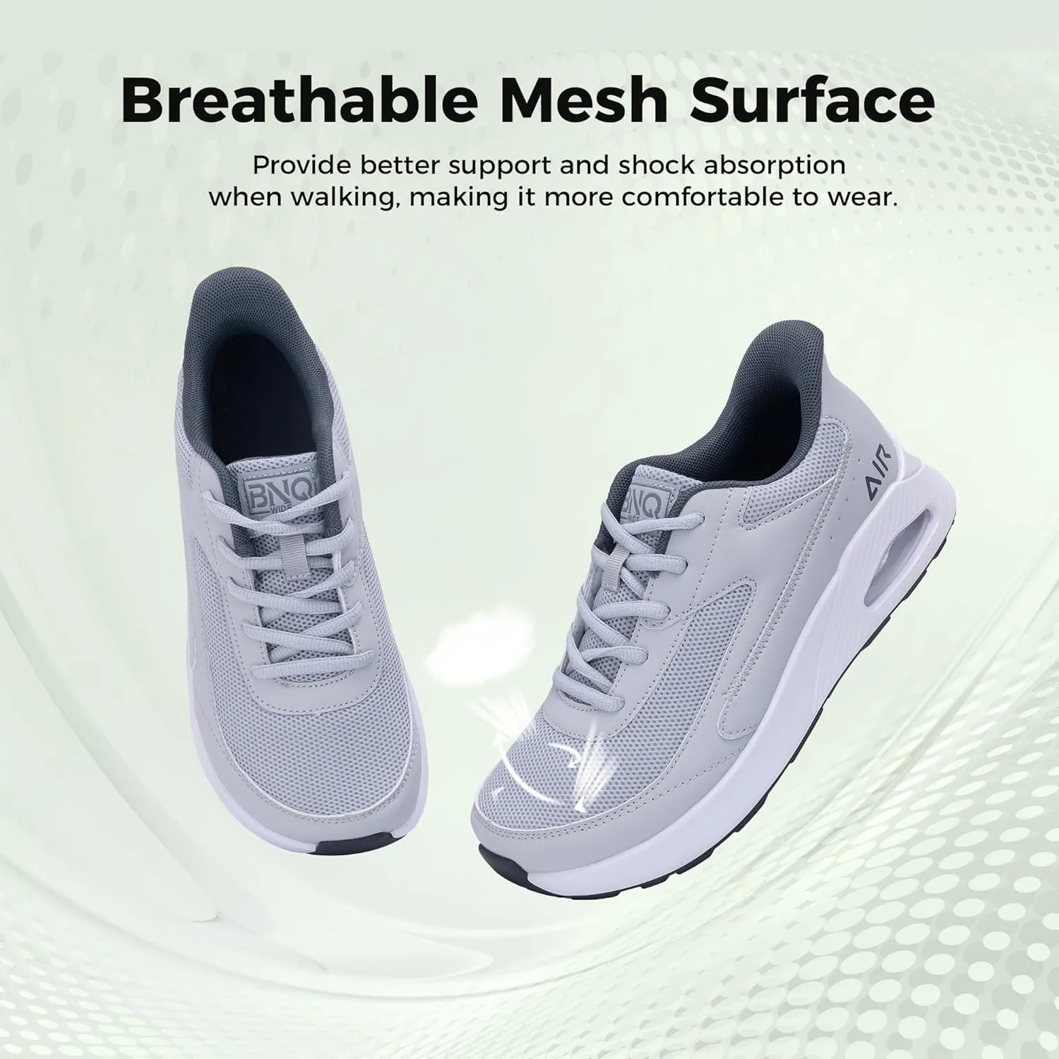 Artlea Wide Toe Box Walking Shoes Women Plantar Fasciitis Orthotic Sneakers Tennis Air Running Shoes Slip On Comfortable Sneakers US 6-11