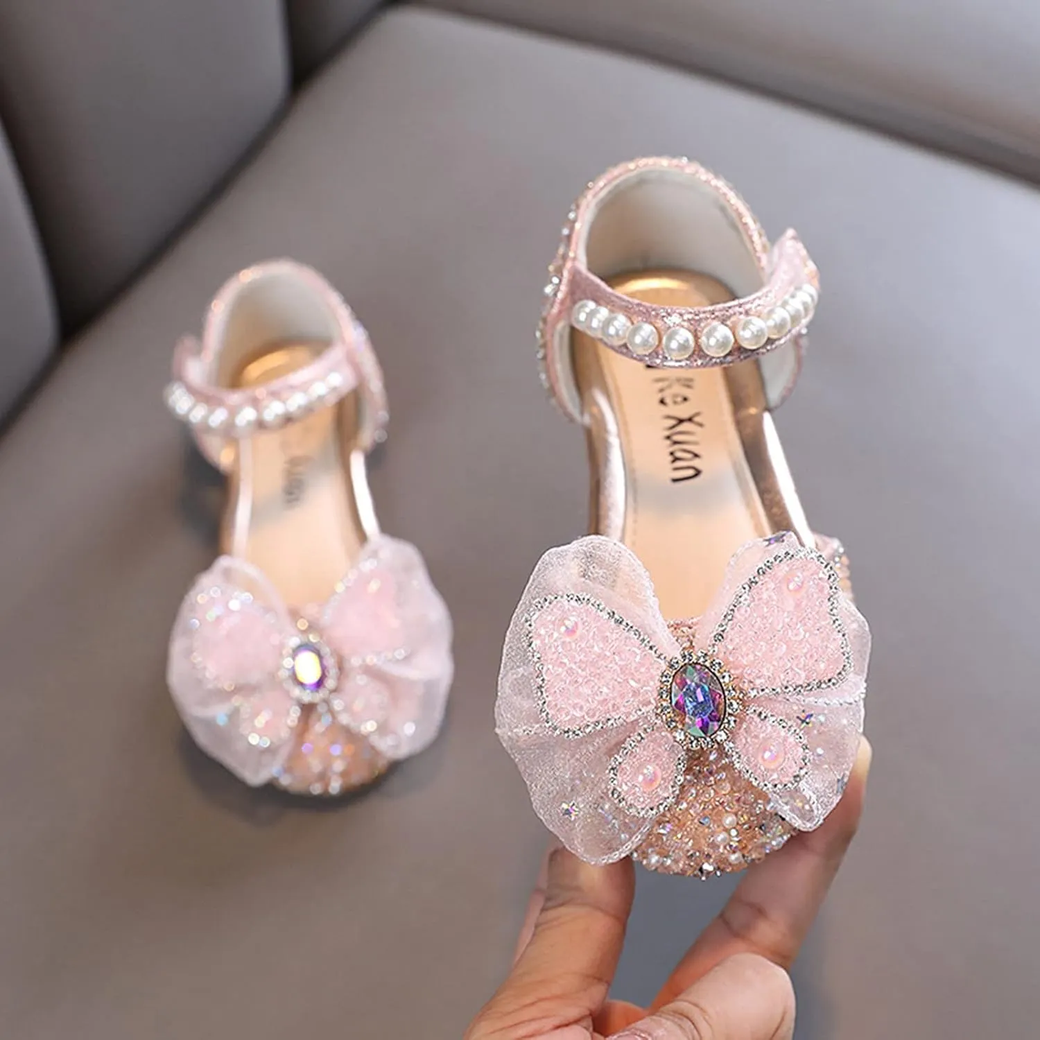 Baby Girls Shoes Fashion Leather Shoes Dance Performance Shoes Autumn Toddler and Girls Casual Shoes Lightweight Shoes