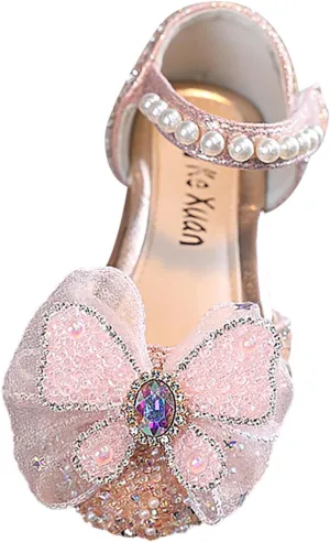 Baby Girls Shoes Fashion Leather Shoes Dance Performance Shoes Autumn Toddler and Girls Casual Shoes Lightweight Shoes