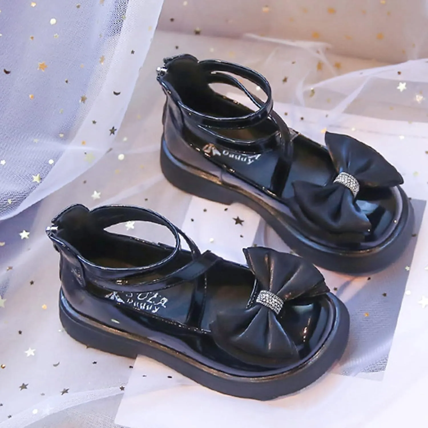 Baby Girls Shoes Fashion Spring And Summer Children Casual Shoes Girls Leather Shoes Thick Soles High Lightweight Shoes