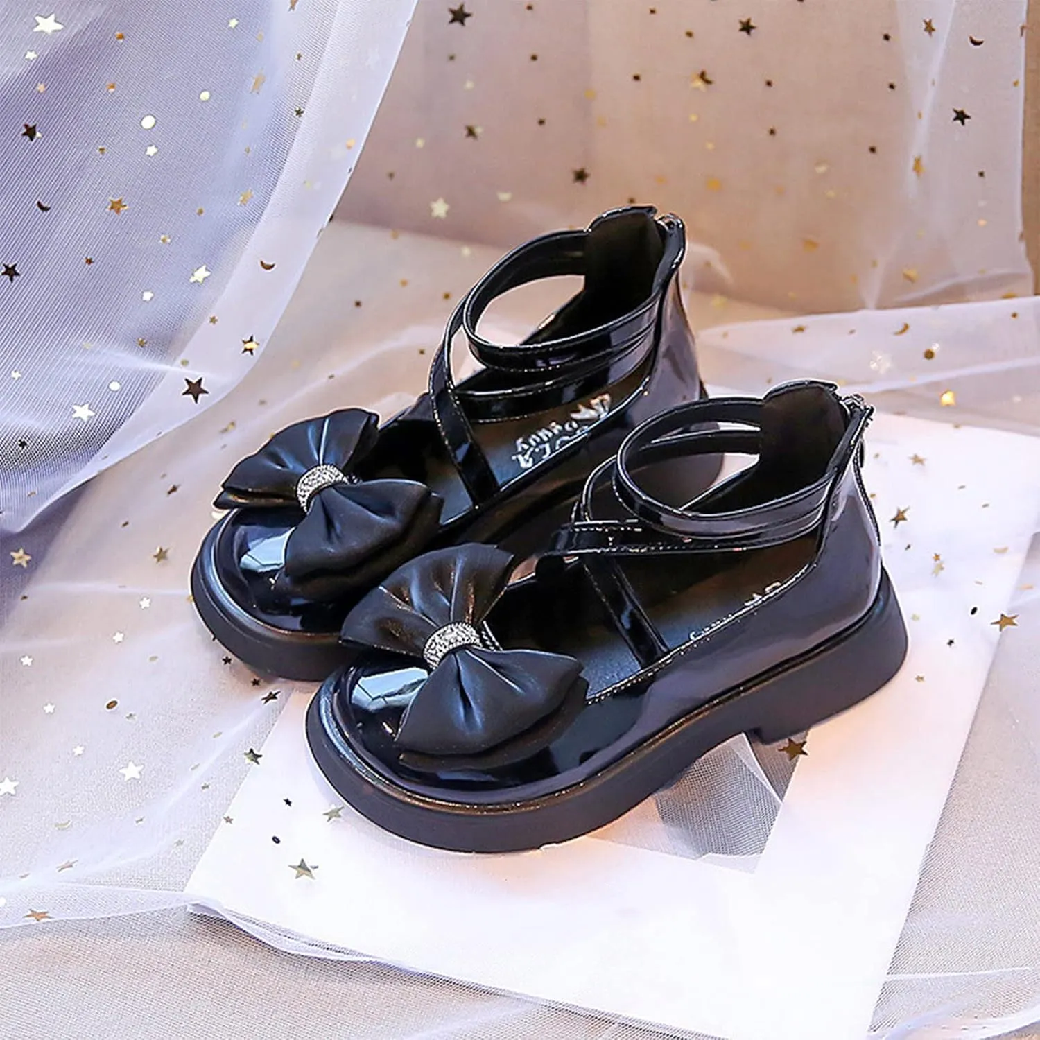 Baby Girls Shoes Fashion Spring And Summer Children Casual Shoes Girls Leather Shoes Thick Soles High Lightweight Shoes