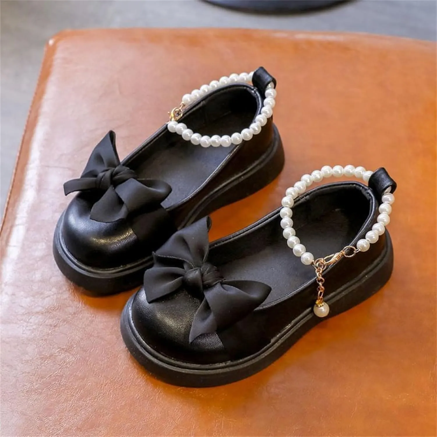 Baby Girls Shoes Fashion Spring Summer Toe Solid Color Bowknot Children Casual Shoes Lightweight Shoes