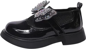 Baby Girls Shoes Girl Shoes Small Leather Shoes Single Shoes Children Dance Shoes Girls Performance Slip on Water Shoe