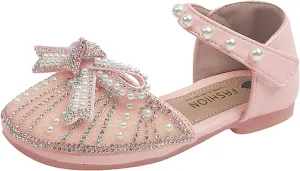 Baby Kids Princess Dress Autumn Girls Sandals Summer Princess Shoes Big Children Soft Bottom Non Slip Slip on Water Shoe
