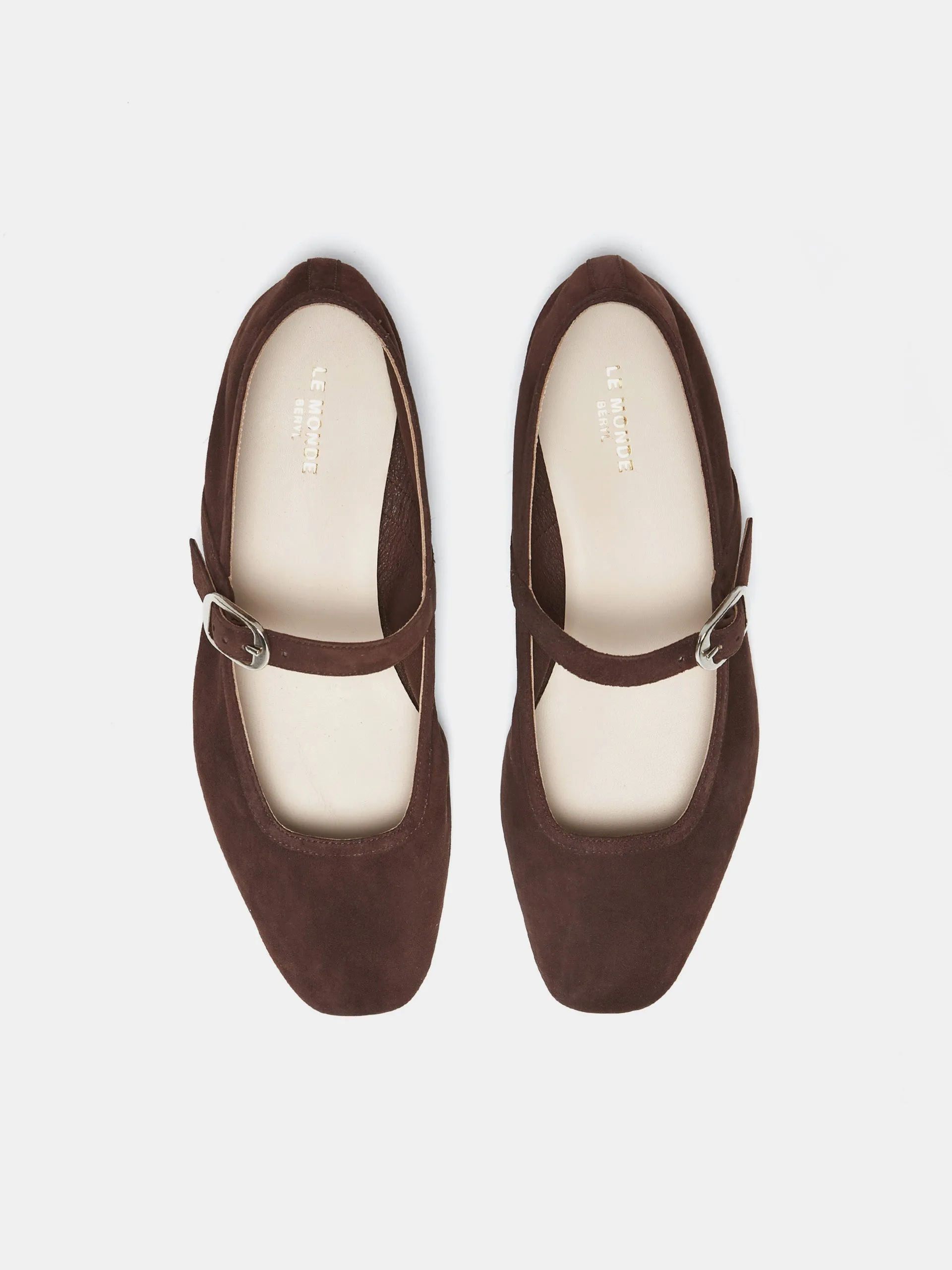 Ballet Mary Jane / Chocolate Suede