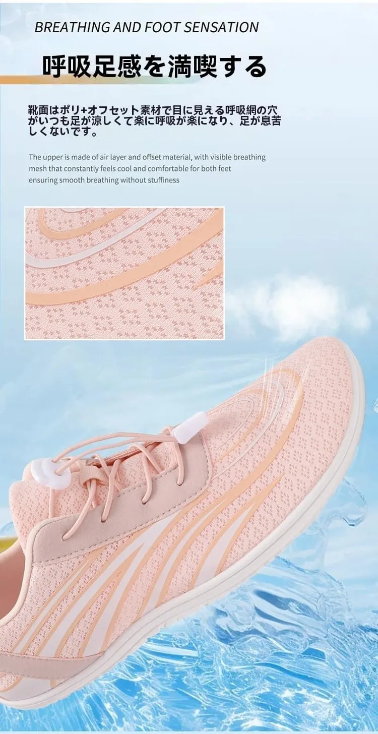 Barefoot Shoes for Women Minimalist Non-Slip Cross Training Wide Toe Box Lightweight Zero Drop Sole Quick Dry for Beach Hiking Walking Running Outdoor