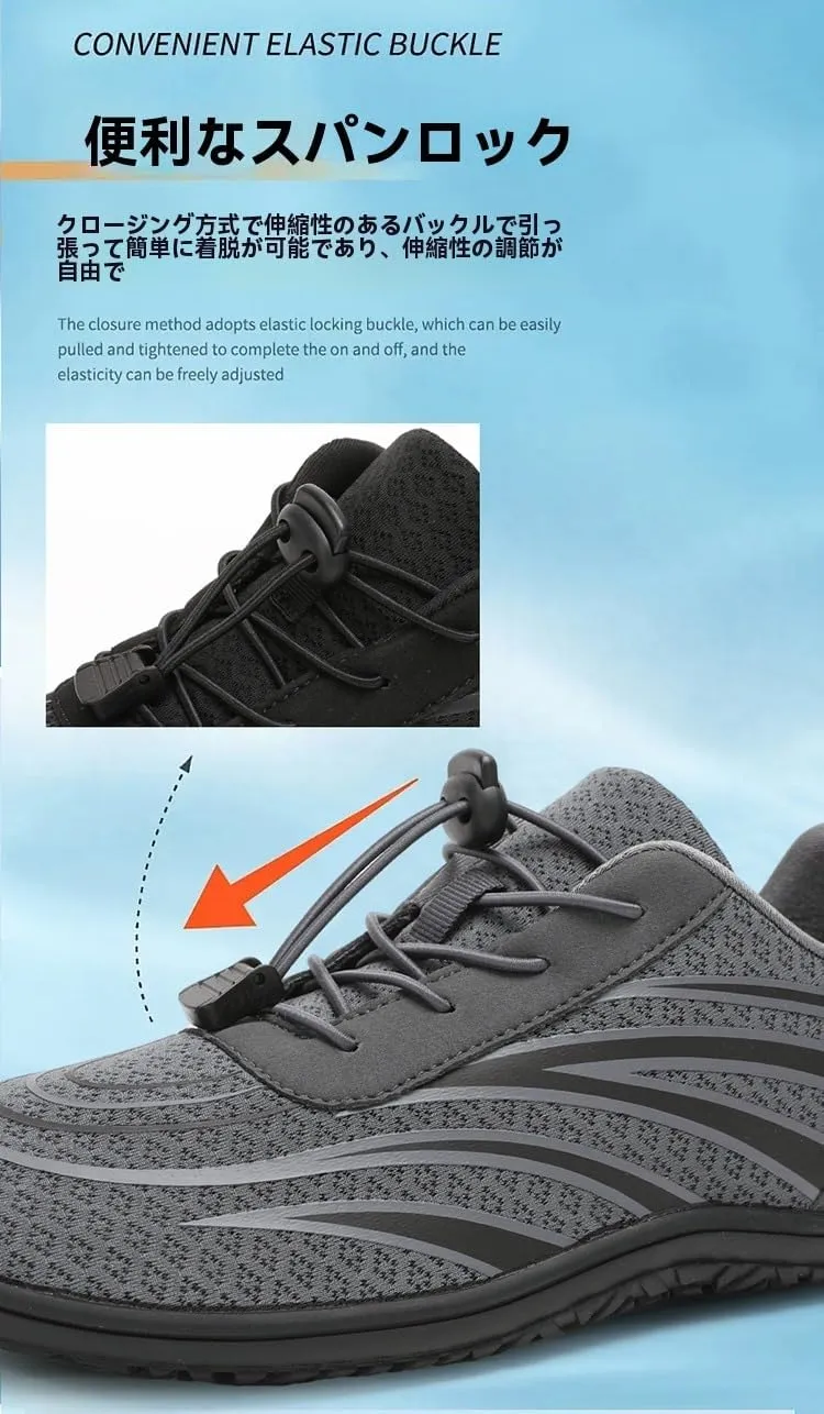 Barefoot Shoes for Women Minimalist Non-Slip Cross Training Wide Toe Box Lightweight Zero Drop Sole Quick Dry for Beach Hiking Walking Running Outdoor