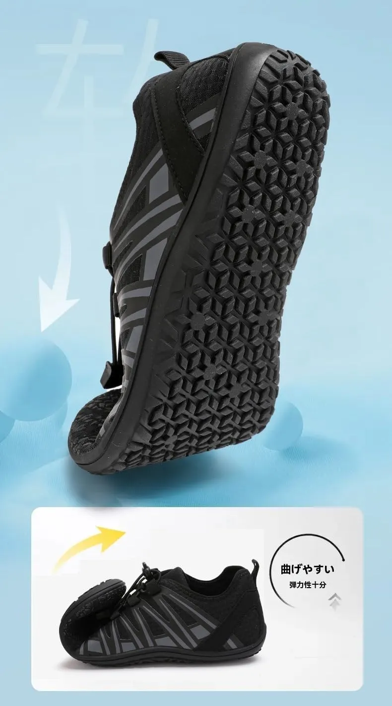 Barefoot Tennis Shoes for Women Cross Training Quick Dry Wide Toe Box Non Slip Breathable Lightweight Zero Drop Sole Minimalist