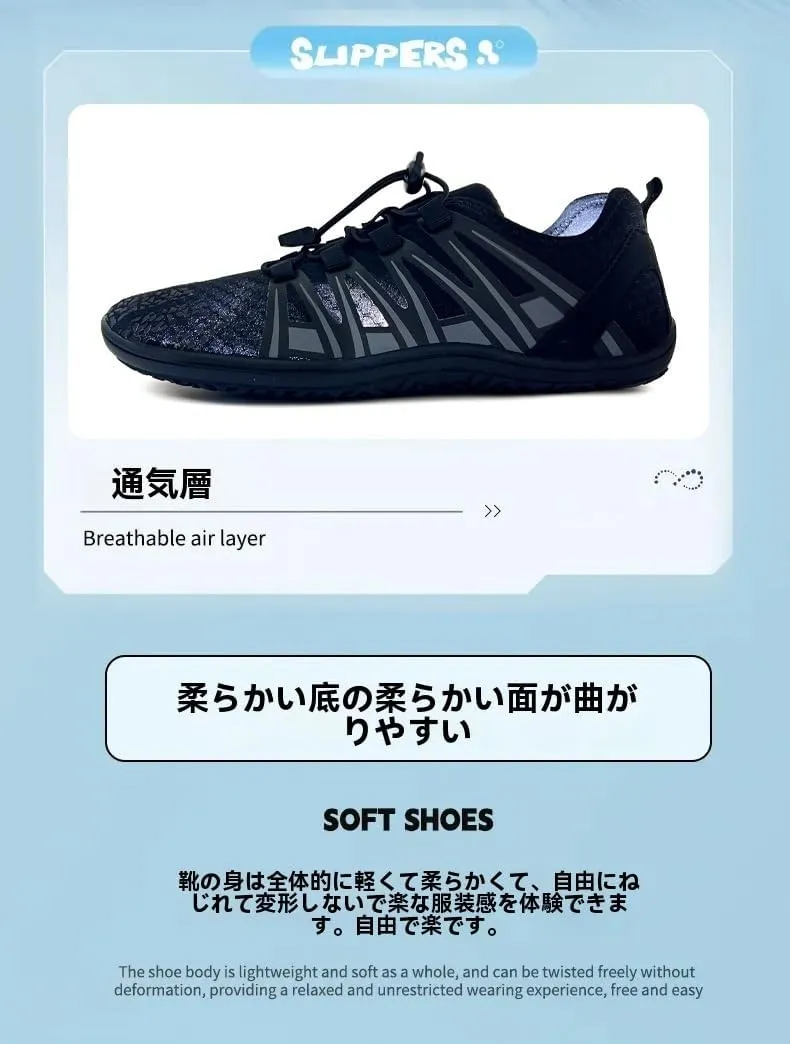 Barefoot Tennis Shoes for Women Cross Training Quick Dry Wide Toe Box Non Slip Breathable Lightweight Zero Drop Sole Minimalist