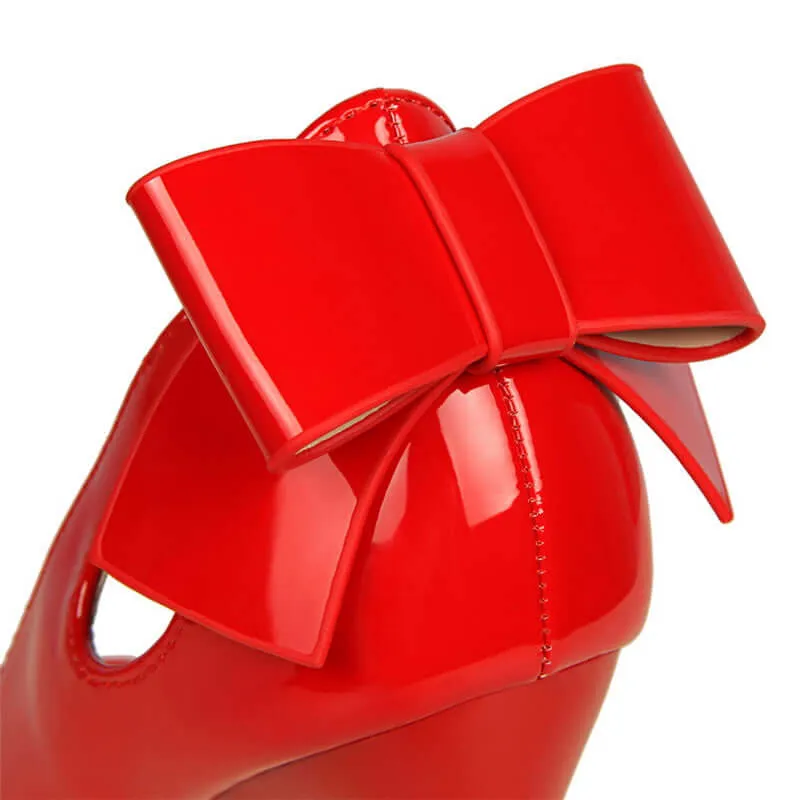 Brand new Women's heels Sweet Big Bow High Heels