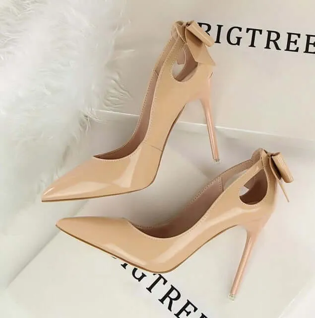 Brand new Women's heels Sweet Big Bow High Heels