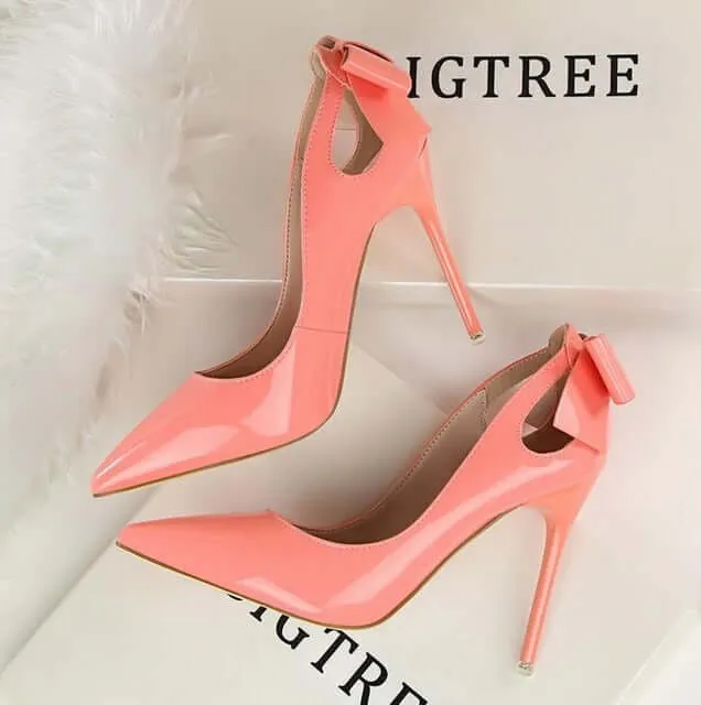 Brand new Women's heels Sweet Big Bow High Heels