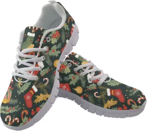 Breathable Sports Shoes for Women Teens Trainer Running Travel Sneaker Walking Low Heel Lightweight Sneakers