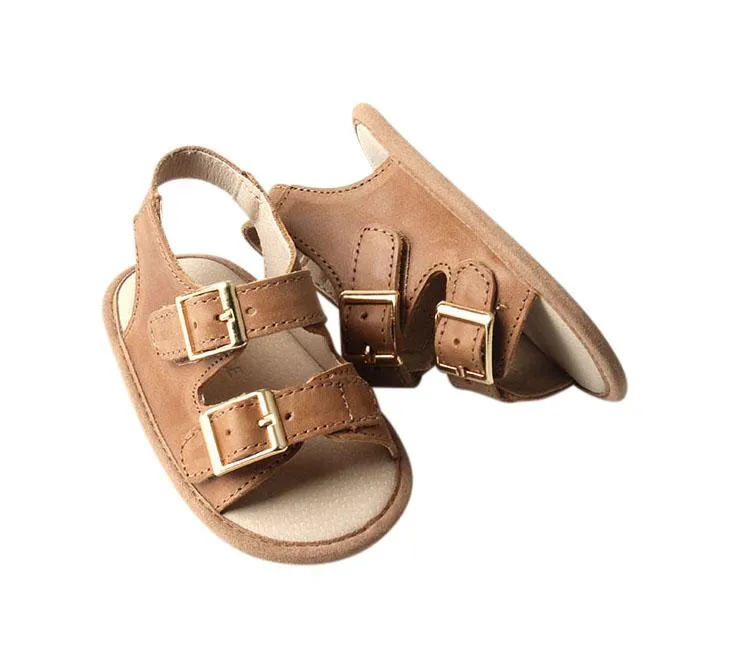Camel - Summer Sandal - US Size 2-4 - Soft Sole