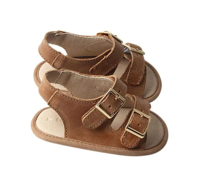 Camel - Summer Sandal - US Size 2-4 - Soft Sole