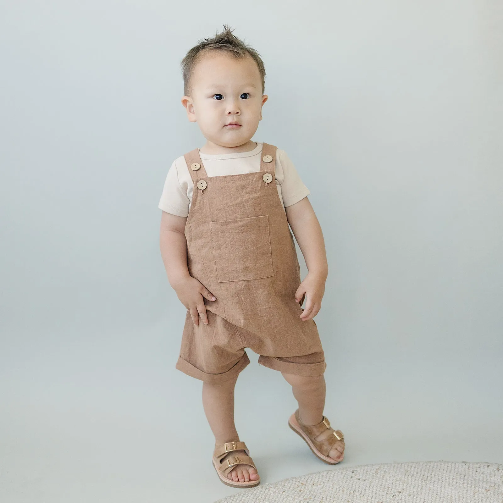 Camel - Summer Sandal - US Size 2-4 - Soft Sole