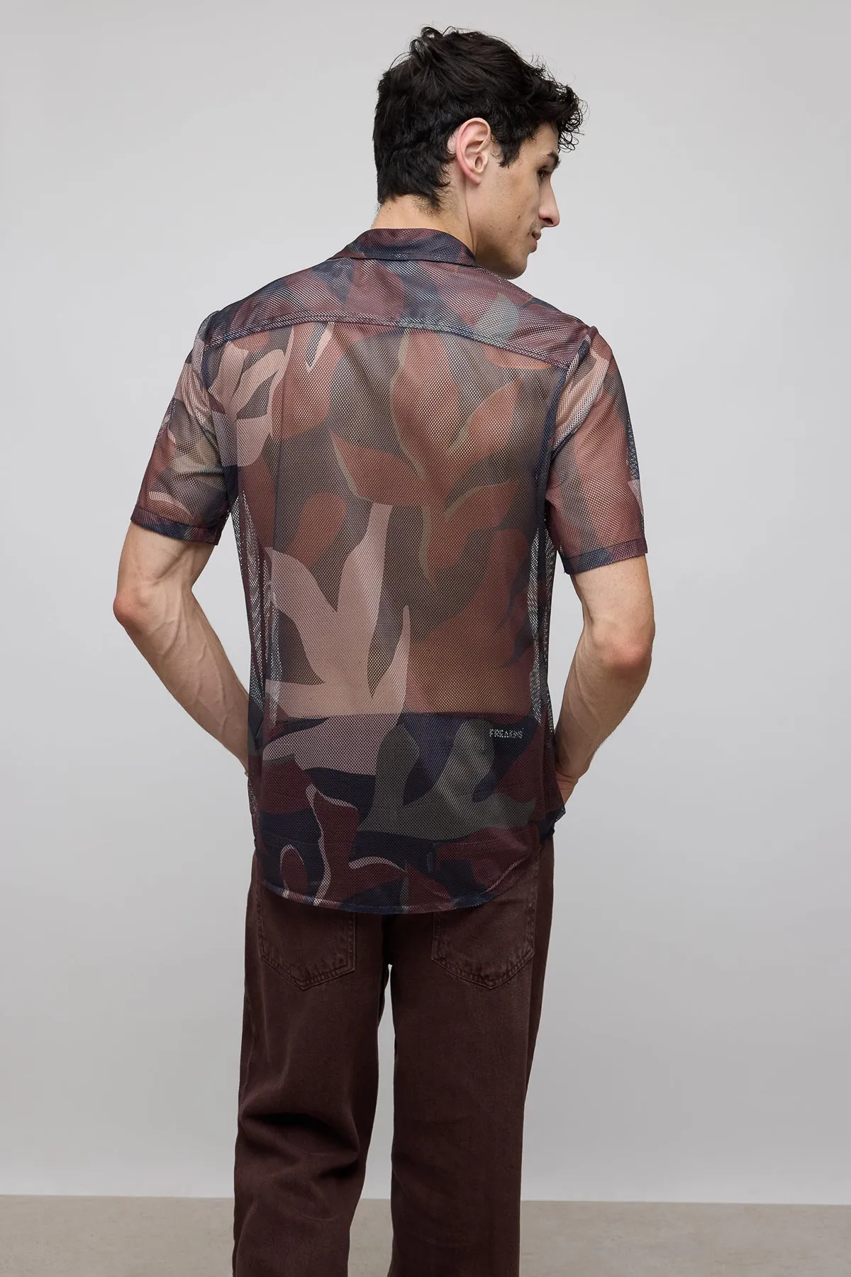Camouflage Men's Mesh Shirt
