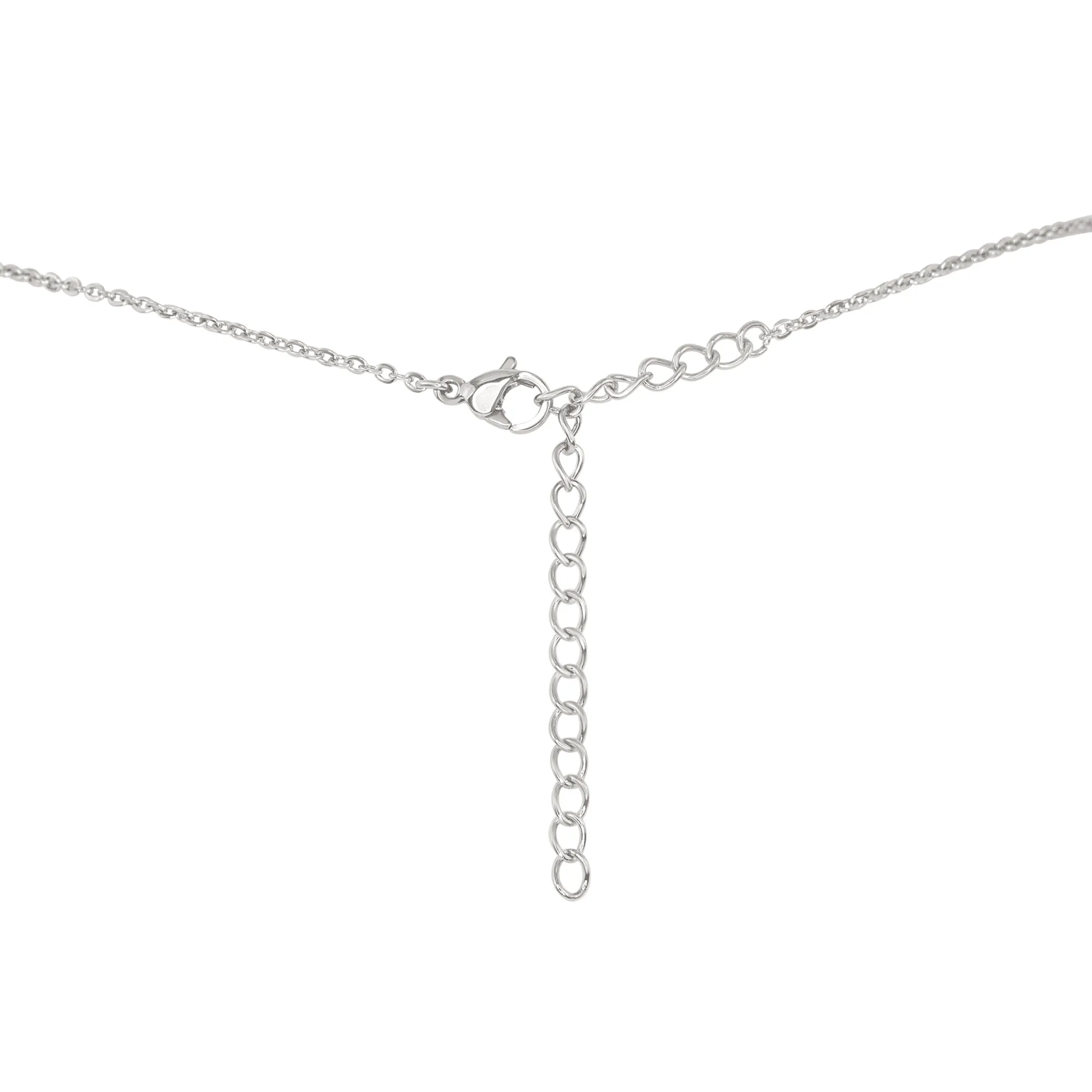 Carnelian Mini Double Terminated Crystal Point Pendant Choker Necklace