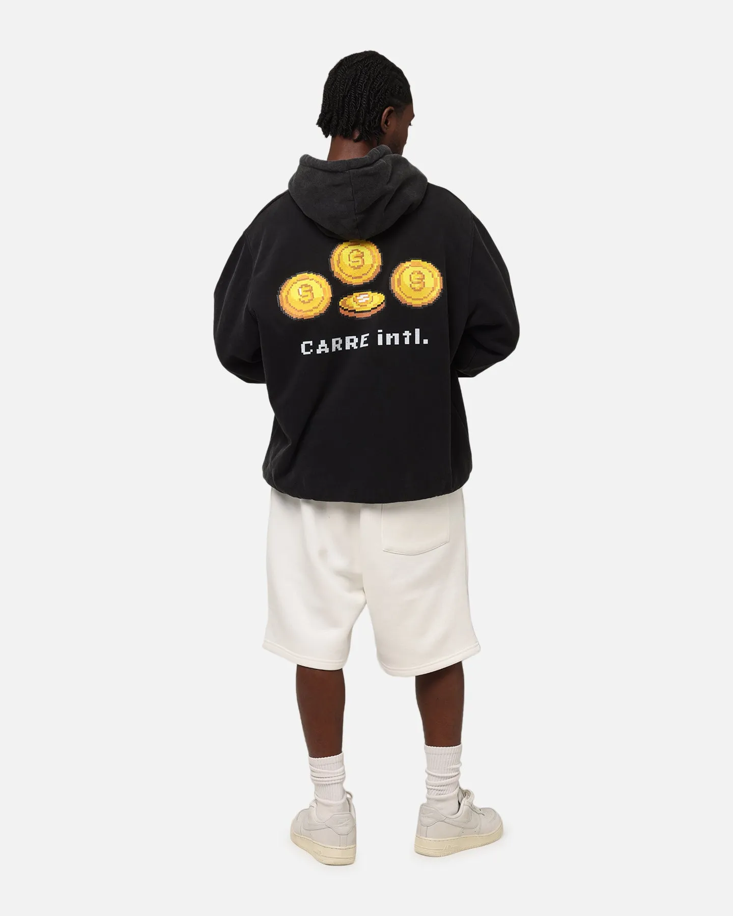 Carre Level Up Hoodie Vintage Black