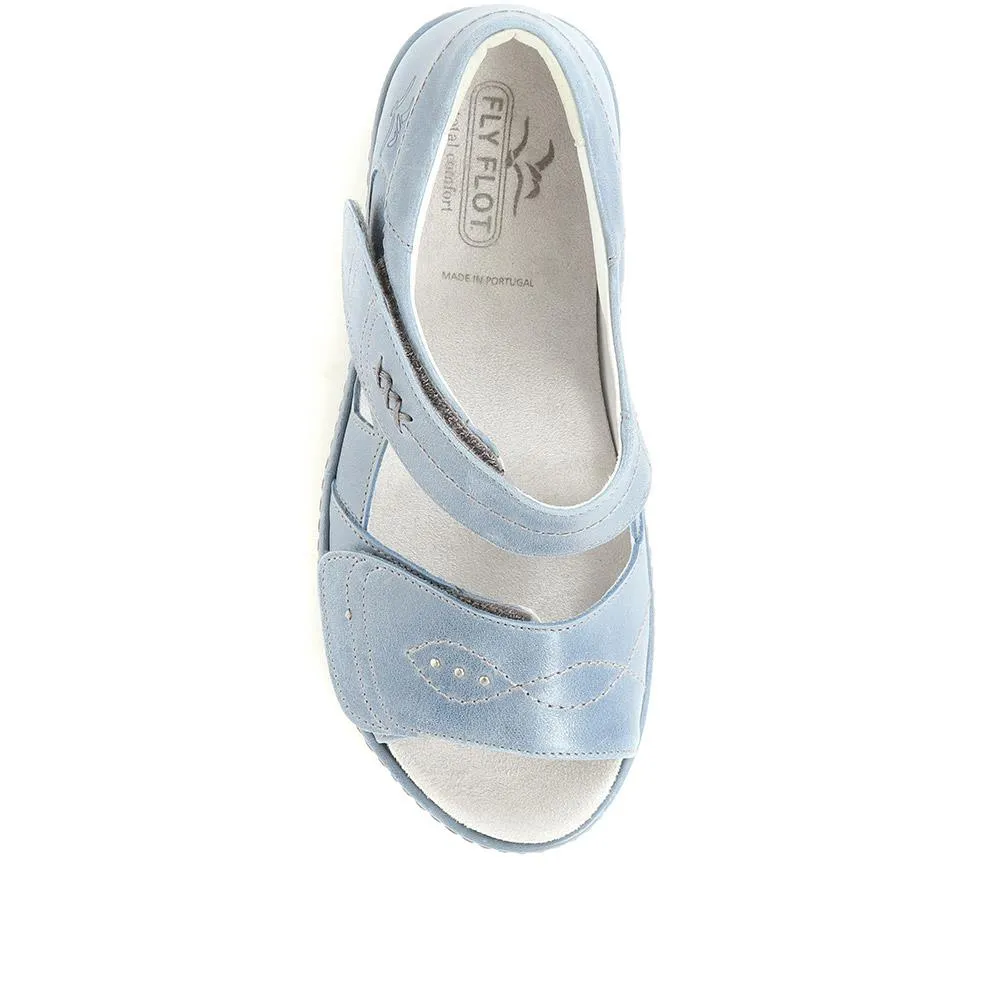 Celia Extra Wide Fit Leather Sandals - CELIA / 322 153