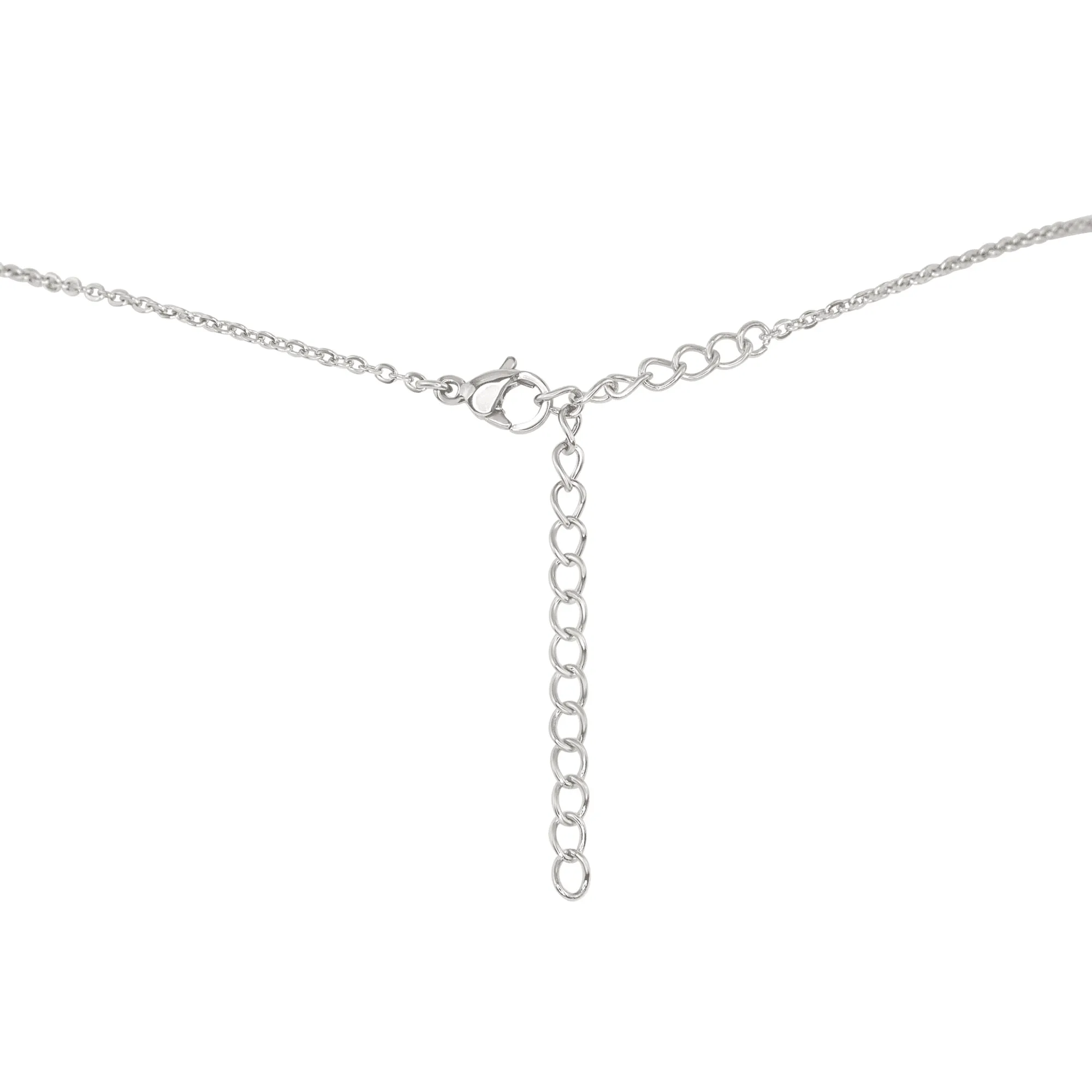 Citrine Mini Double Terminated Crystal Point Pendant Choker Necklace