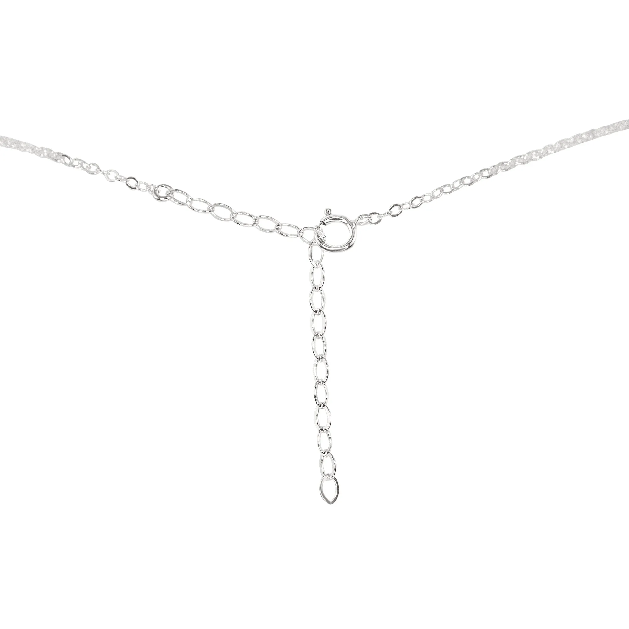 Citrine Mini Double Terminated Crystal Point Pendant Choker Necklace