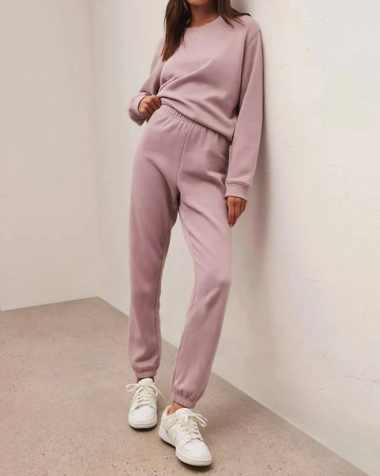 Classic Gym Jogger In Shadow Mauve | Shadow Mauve