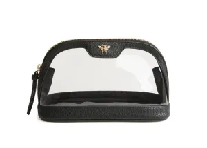Clear Beauty Case Medium - Black