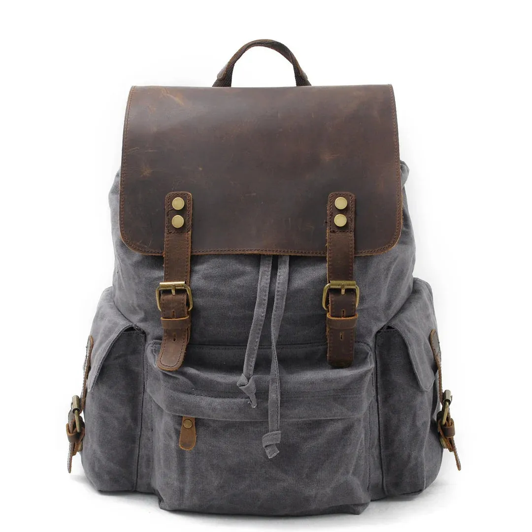 COPENHAGEN| Waxed Canvas Backpack