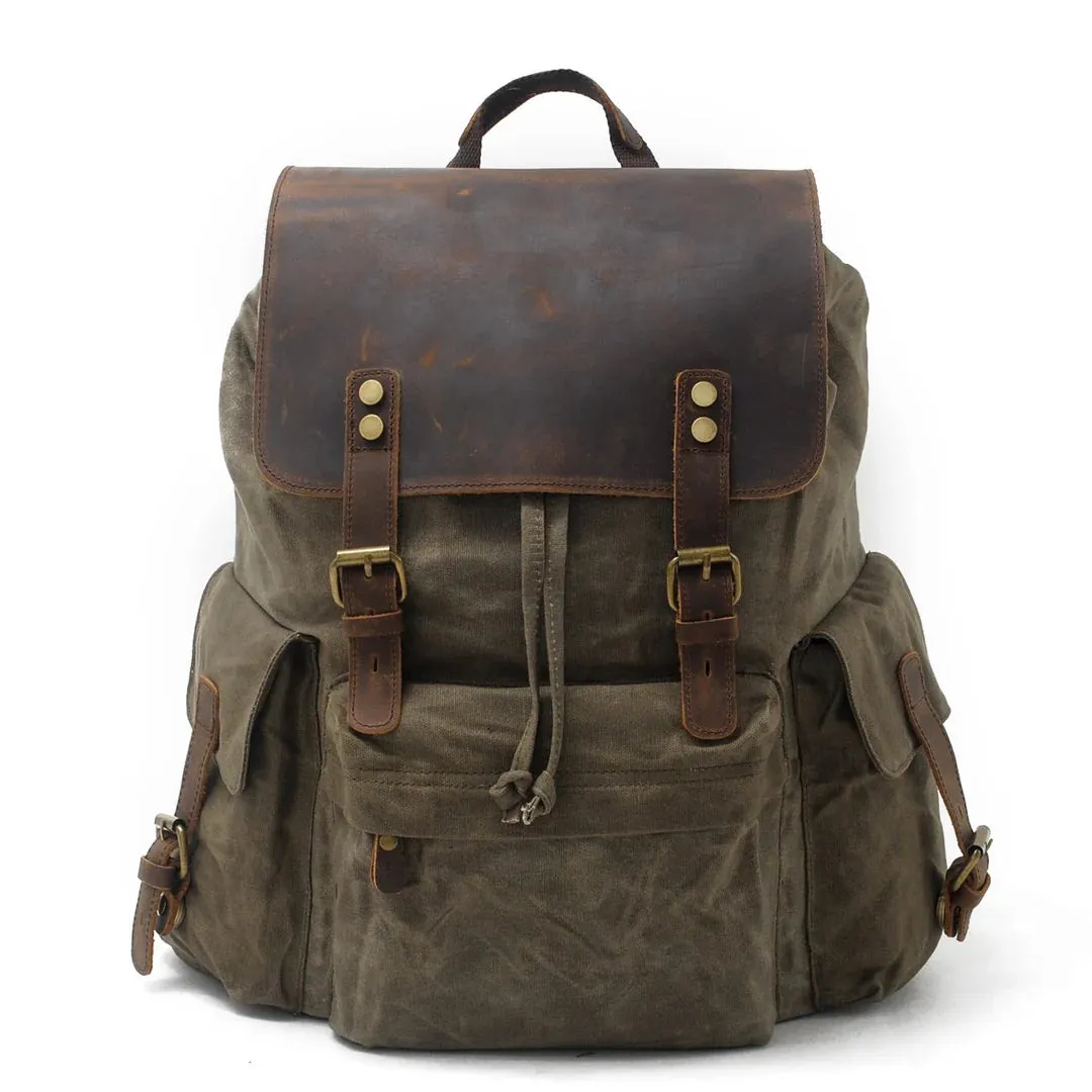 COPENHAGEN| Waxed Canvas Backpack