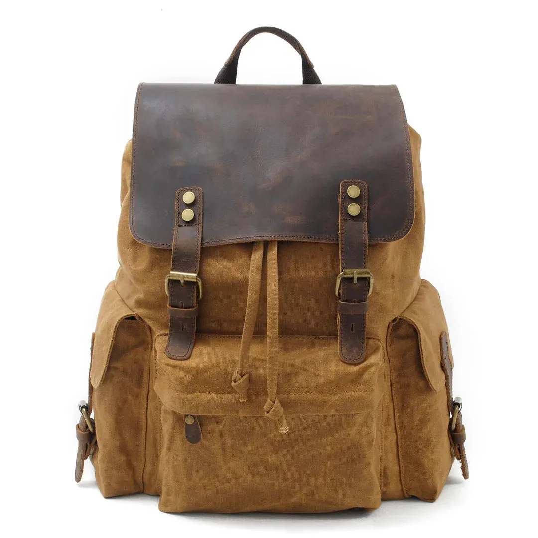 COPENHAGEN| Waxed Canvas Backpack