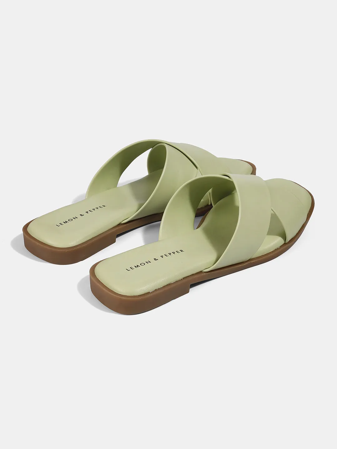 Cross Strap Flats
