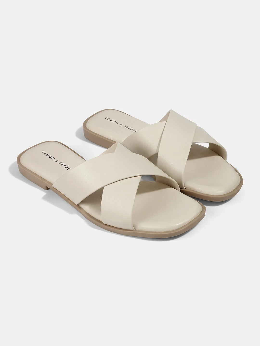 Cross Strap Flats