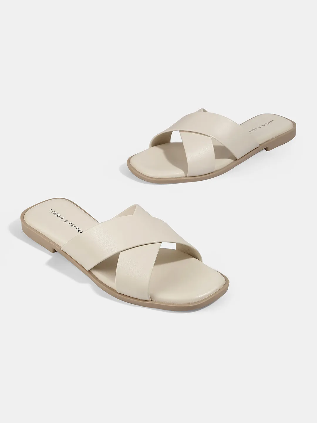 Cross Strap Flats