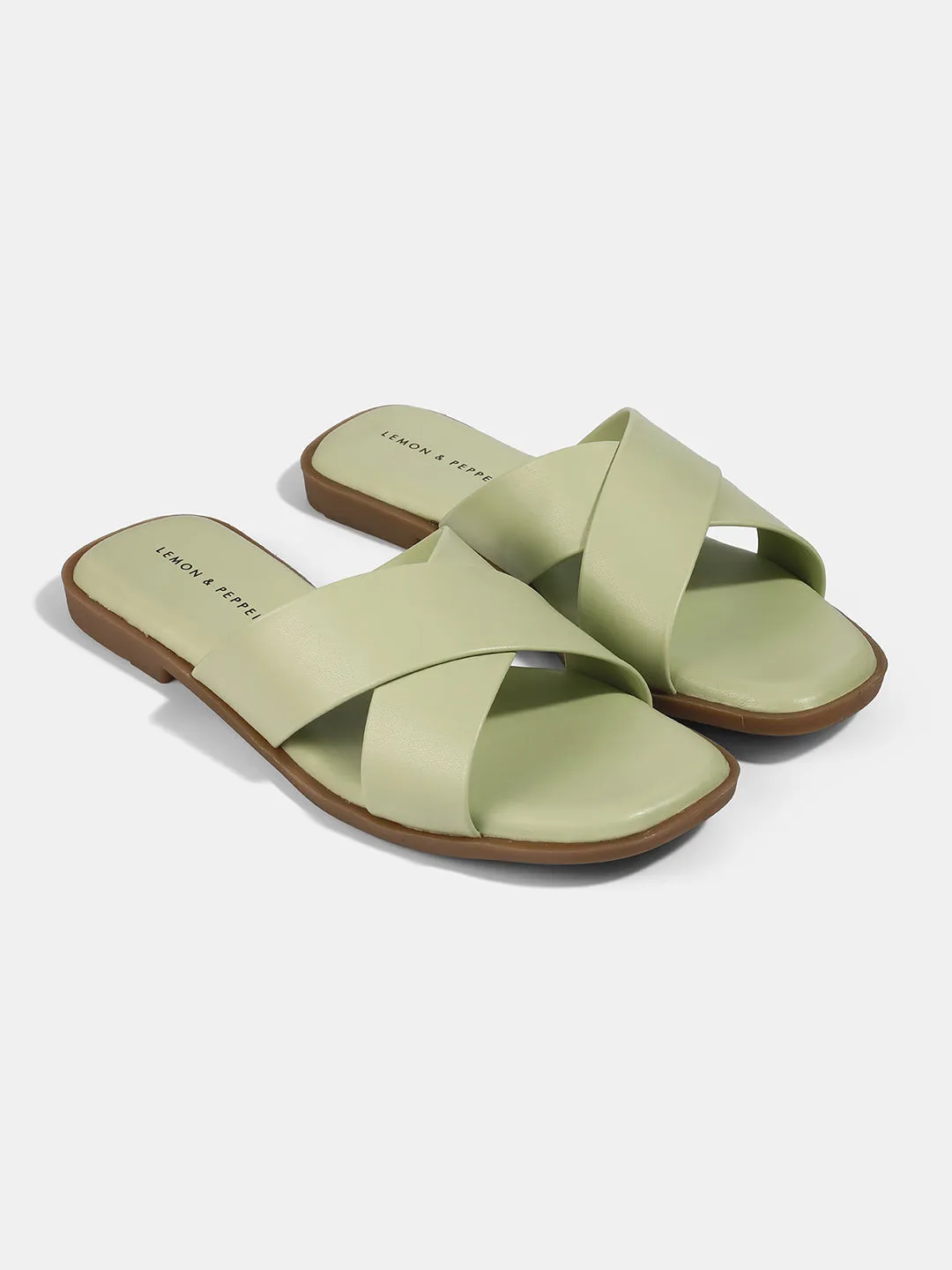 Cross Strap Flats