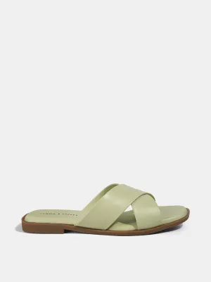 Cross Strap Flats