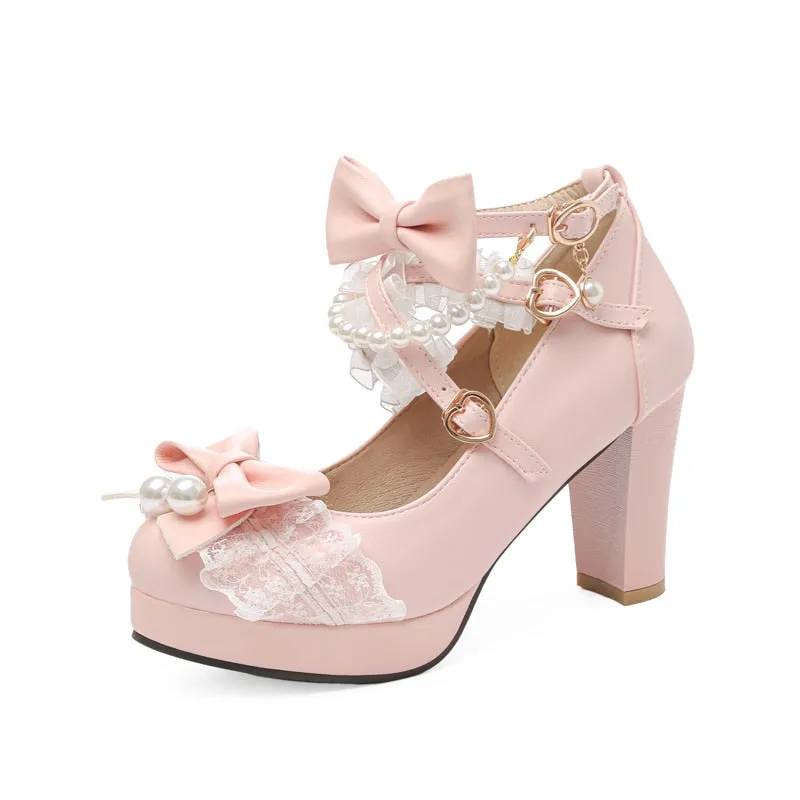 Cross Strap Women High Heels