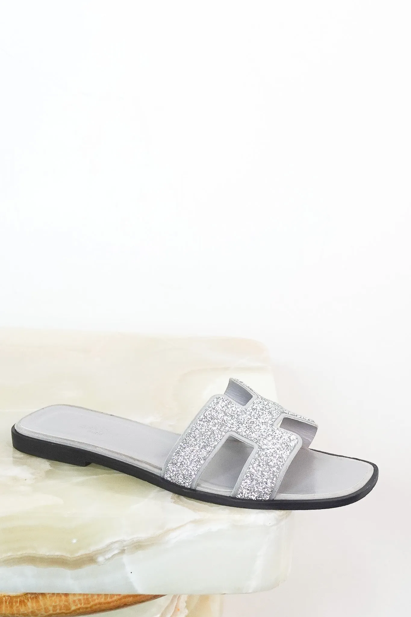 Crystal oran sandals RRP £1.2K