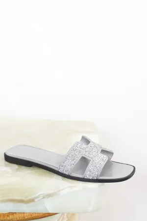 Crystal oran sandals RRP £1.2K