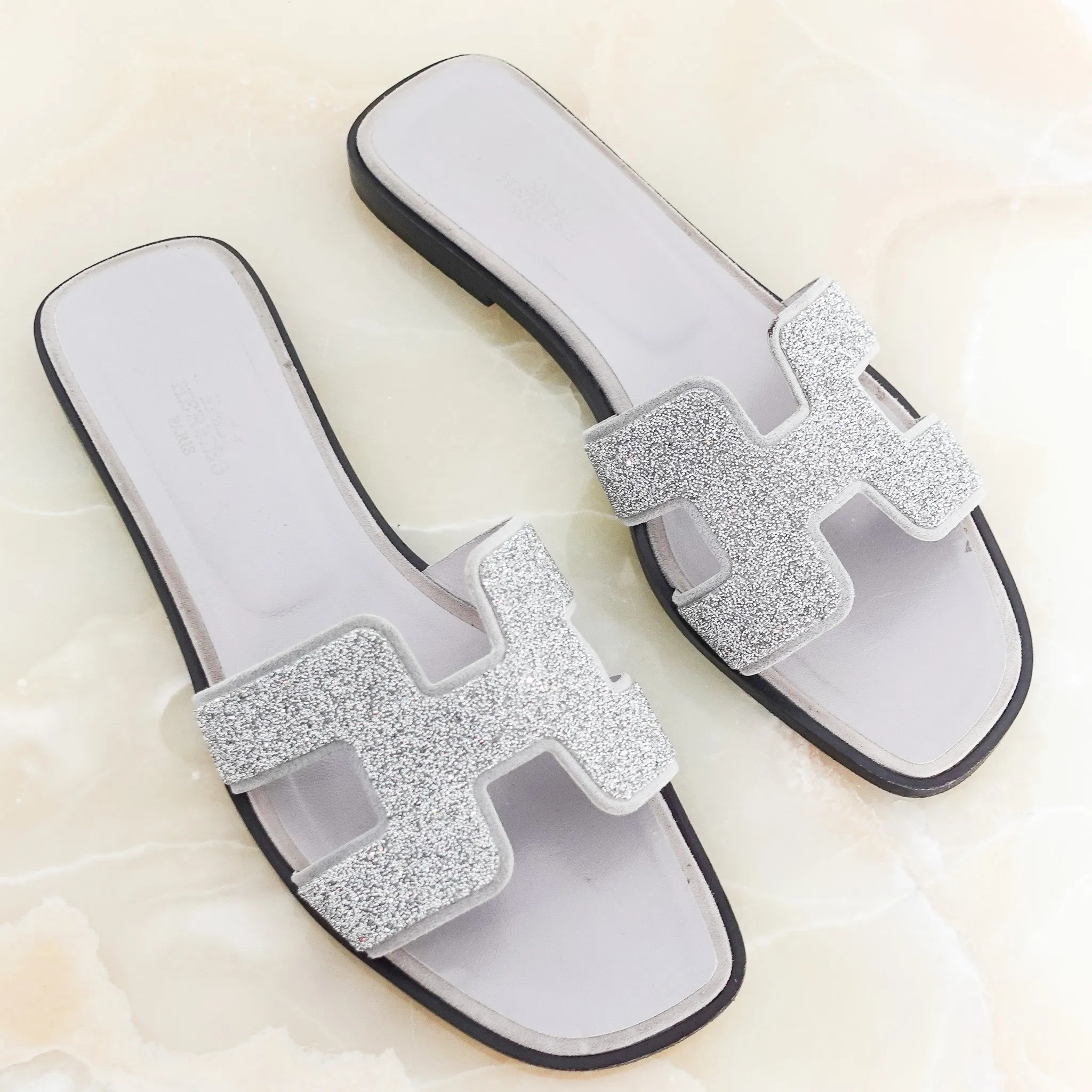 Crystal oran sandals RRP £1.2K