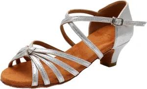 Dancing Shoes for Woman Chunky Heel Dress Shoes Latin Dance Shoe Nude Heel Sandals