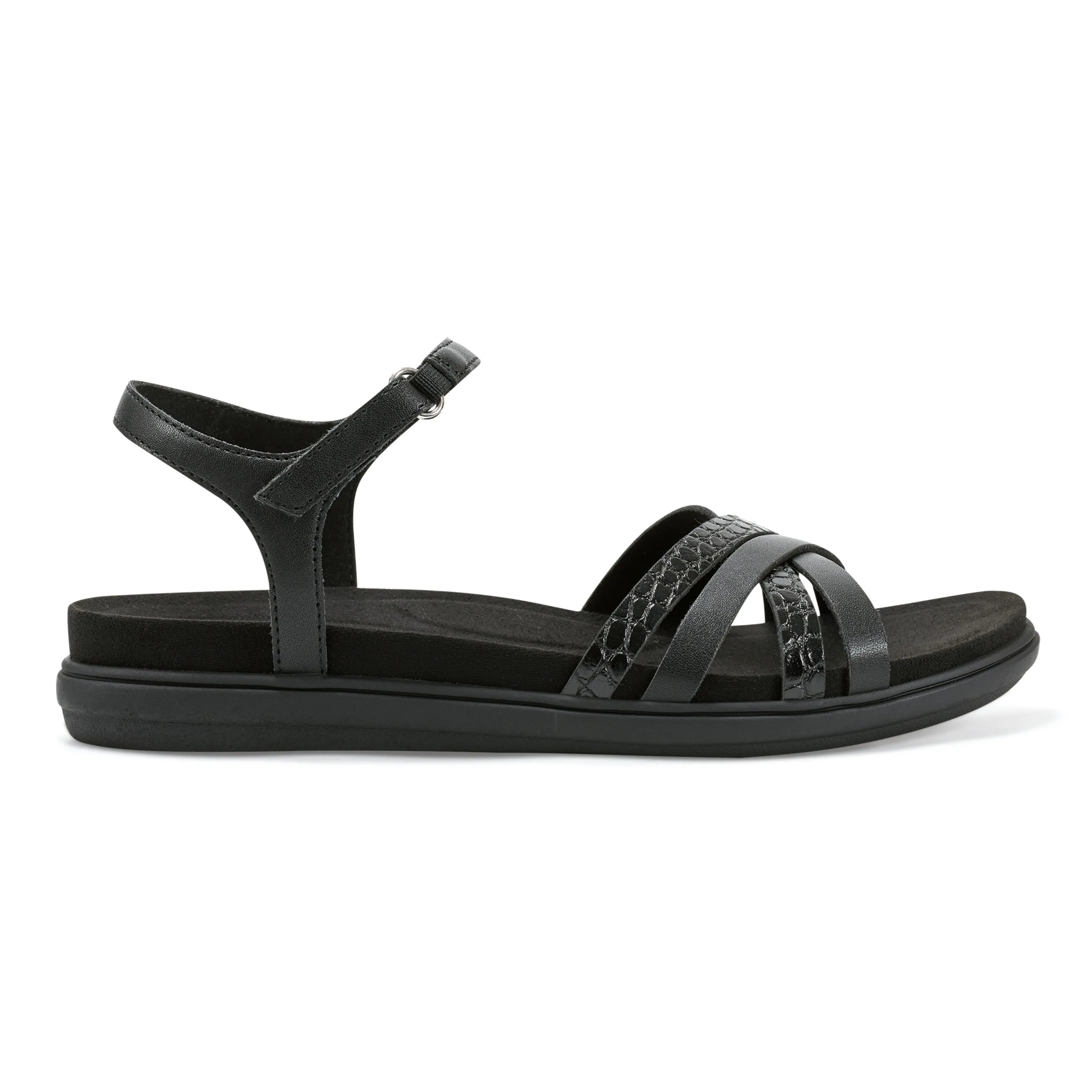 Dottle Flat Ankle Strap Sandals