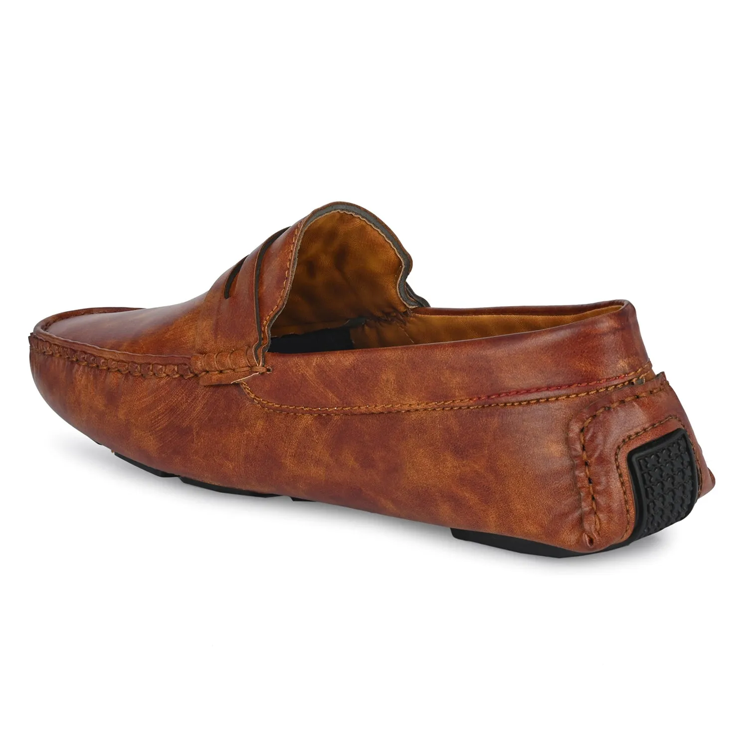 Eego Italy Plus Size Loafers GT-12-TAN